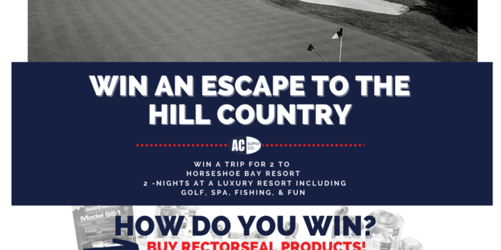 Rectorseal – Win an Escape to the Hill Country