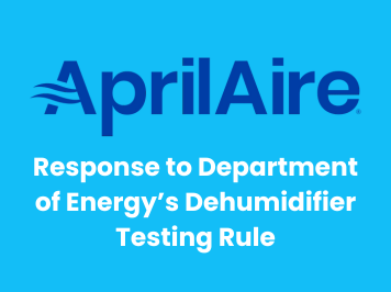 Department of Energy’s Dehumidifier Testing Rule