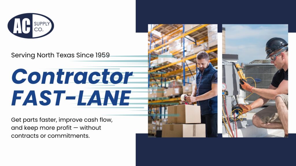 Fast-Lane Contractor Program for Small HVAC Businesses | AC Supply